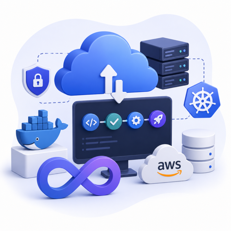 Cloud and DevOps services with AWS, Docker and Kubernetes